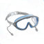 Kids Swimming Silicone PolyCarbonate Goggles Mask Essentials UV Protection Anti Fog — Blue Grey