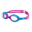 Kids Swimming Silicone Polycarbonate Goggles Essentials UV Protection Anti Fog — Pink Blue