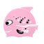 Kids Swimming Silicone Cap Fish Essentials — Pink
