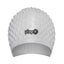 Adult Swimming Silicone Cap Professional — Silver