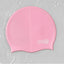 Adult Swimming Silicone Cap Performance — Pink