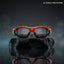 Neon Orange Grey