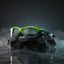 Neon Green Grey