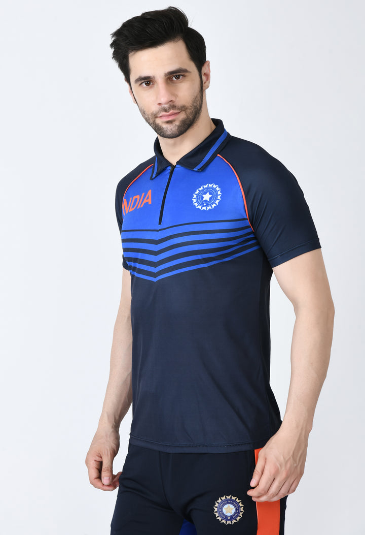 ICC Men Printed Regular Fit ICC Tshirt