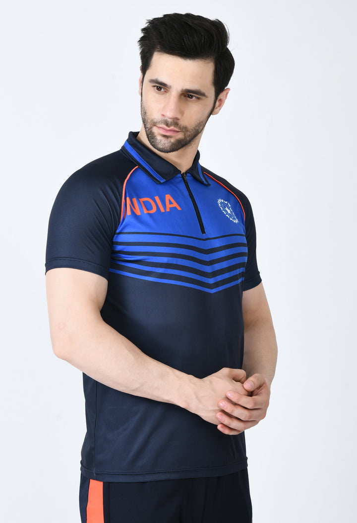 ICC Men Printed Regular Fit ICC Tshirt