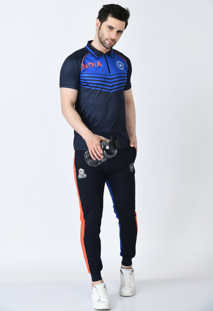ICC Men Printed Regular Fit ICC Tshirt