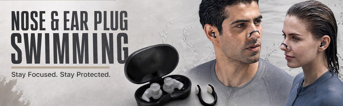 playR swimming ear plugs and nose clips collection