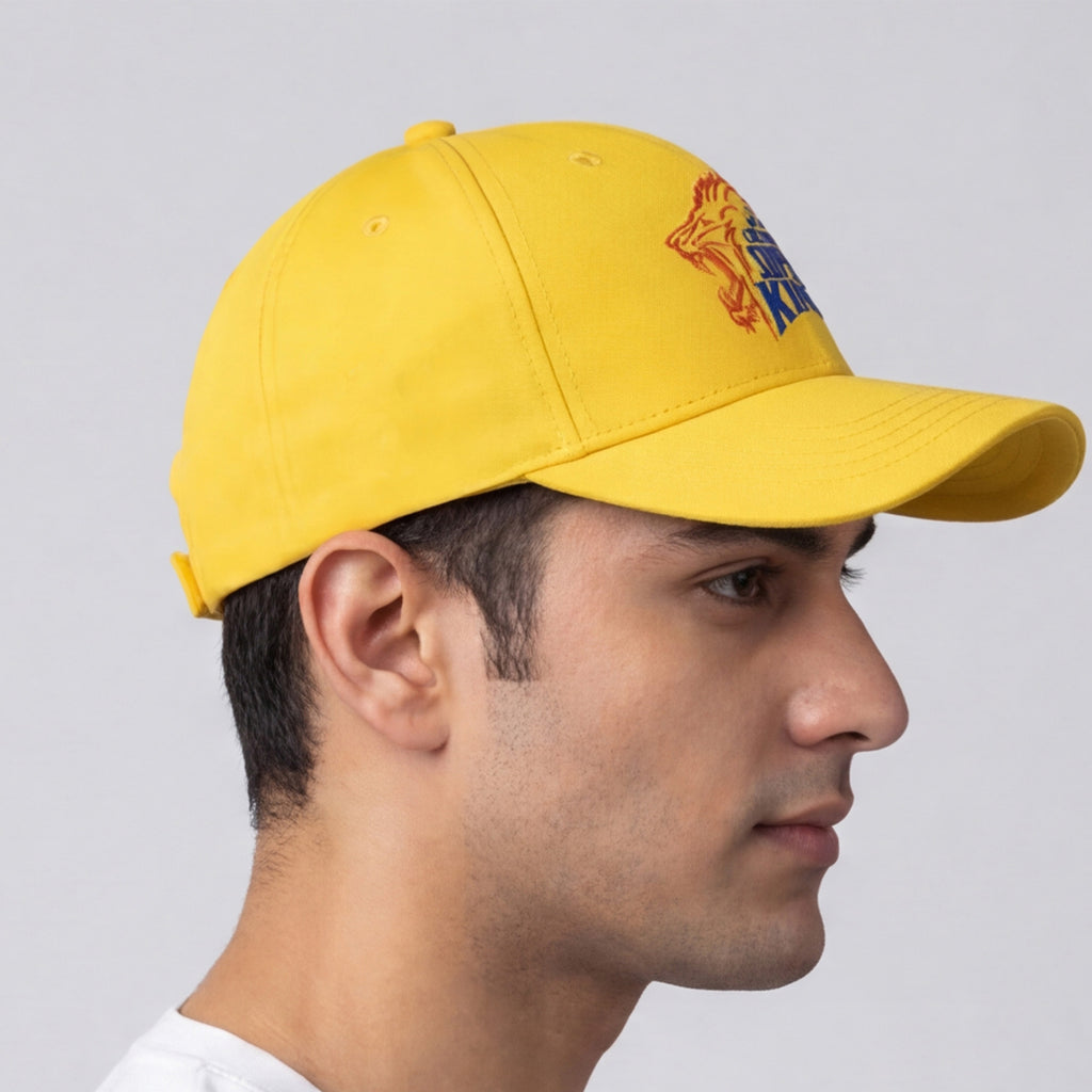CSK Official Player Cap Yellow