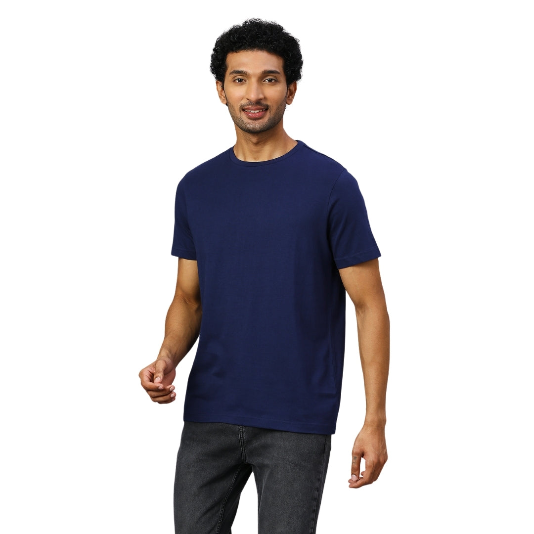 playR Men Solid Basico Tshirt Main image