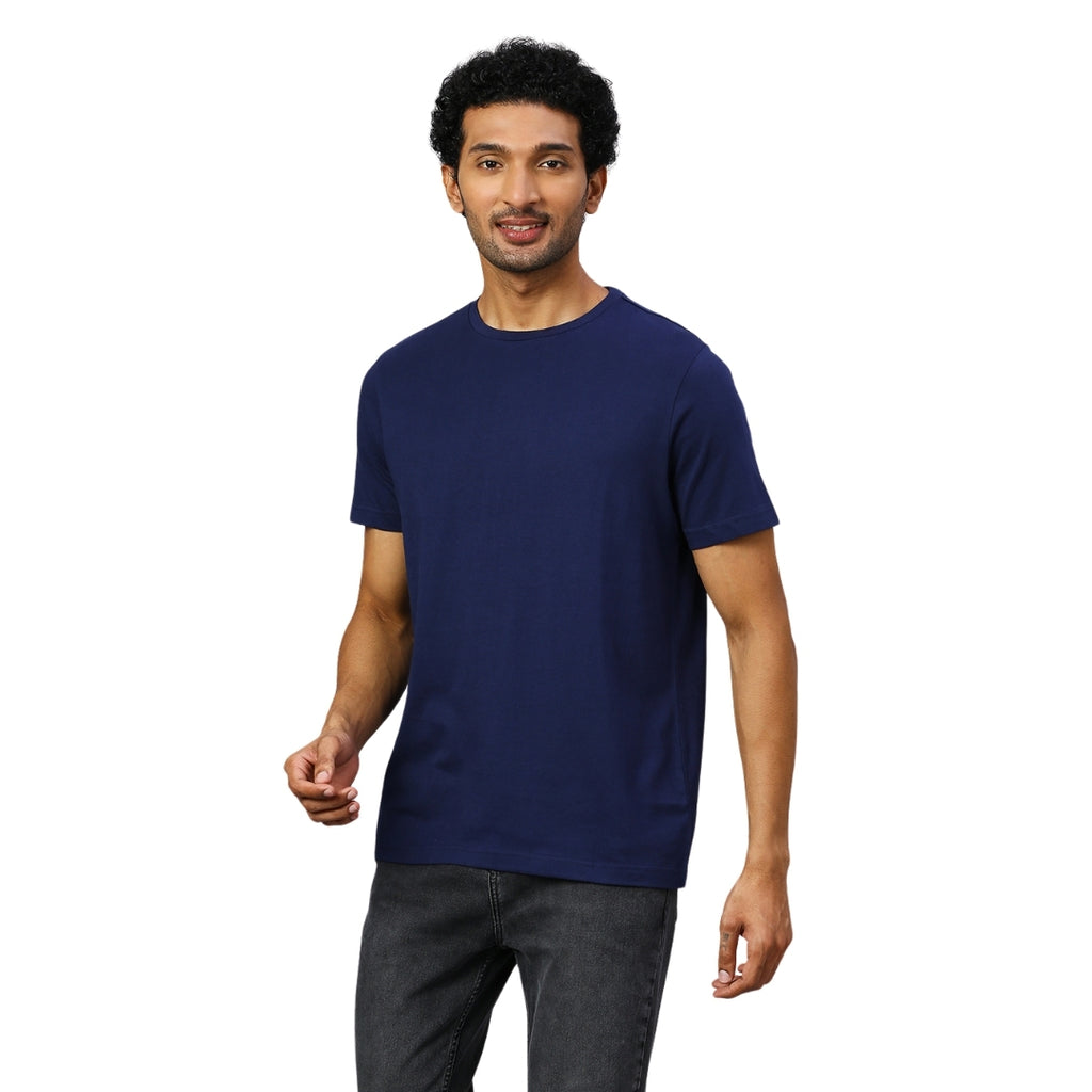 playR Men Solid Basico Tshirt