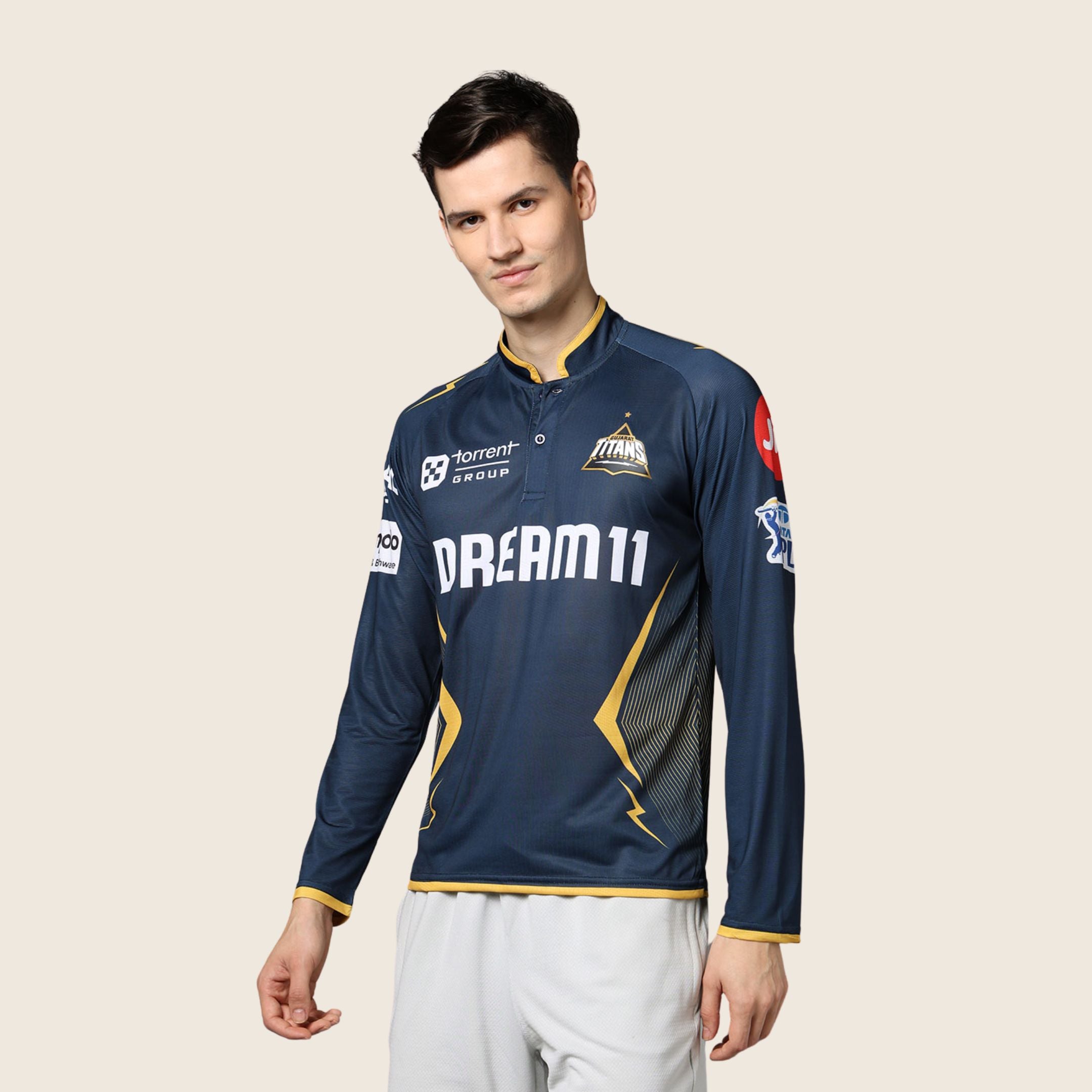 Gujarat Titans Official Match Edition Jersey IPL 2025 Adult Long Sleeve Main image