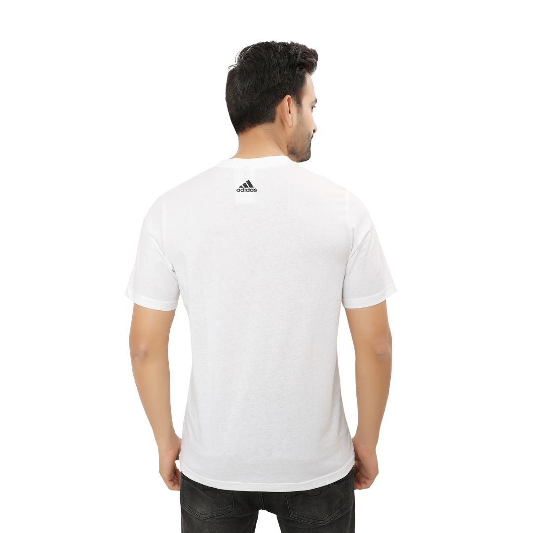 Adidas 100% Cotton Round Neck Tshirt