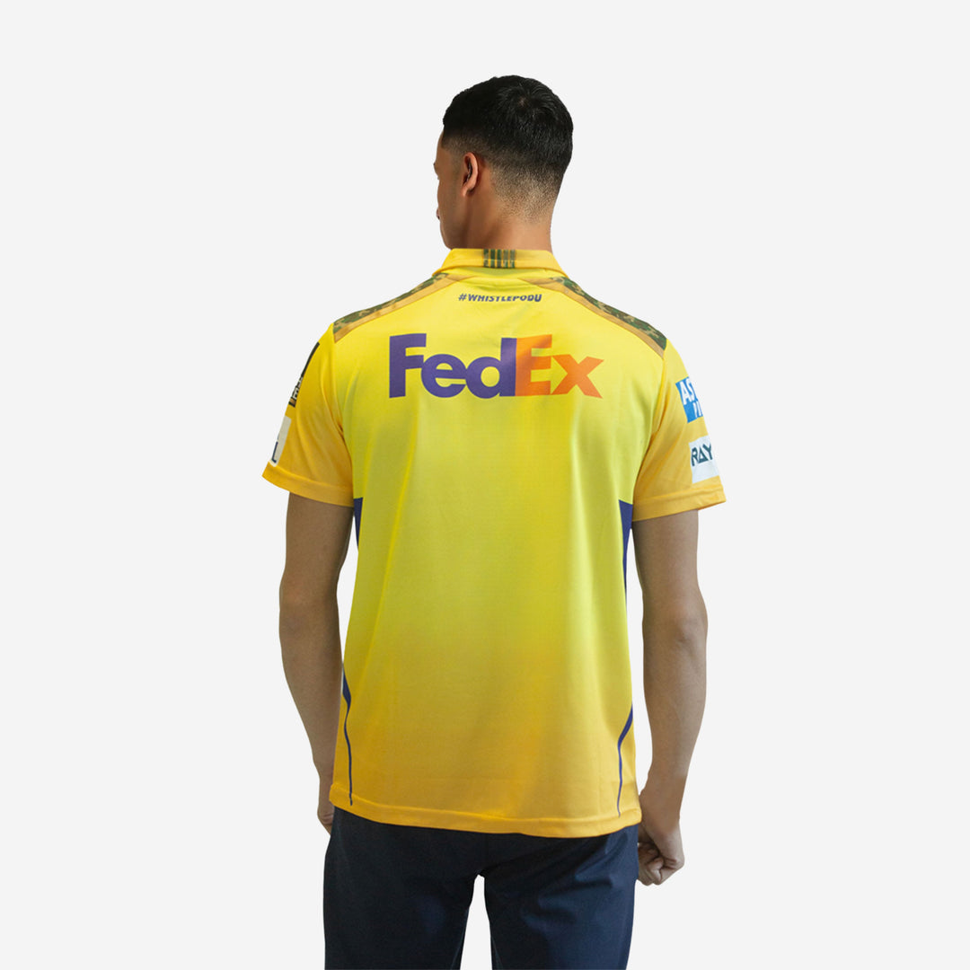 Chennai Super Kings Authentic Fan Jersey IPL 2025 Adult Plain Half Sleeve