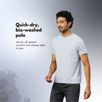 playR Men Solid Basico Tshirt