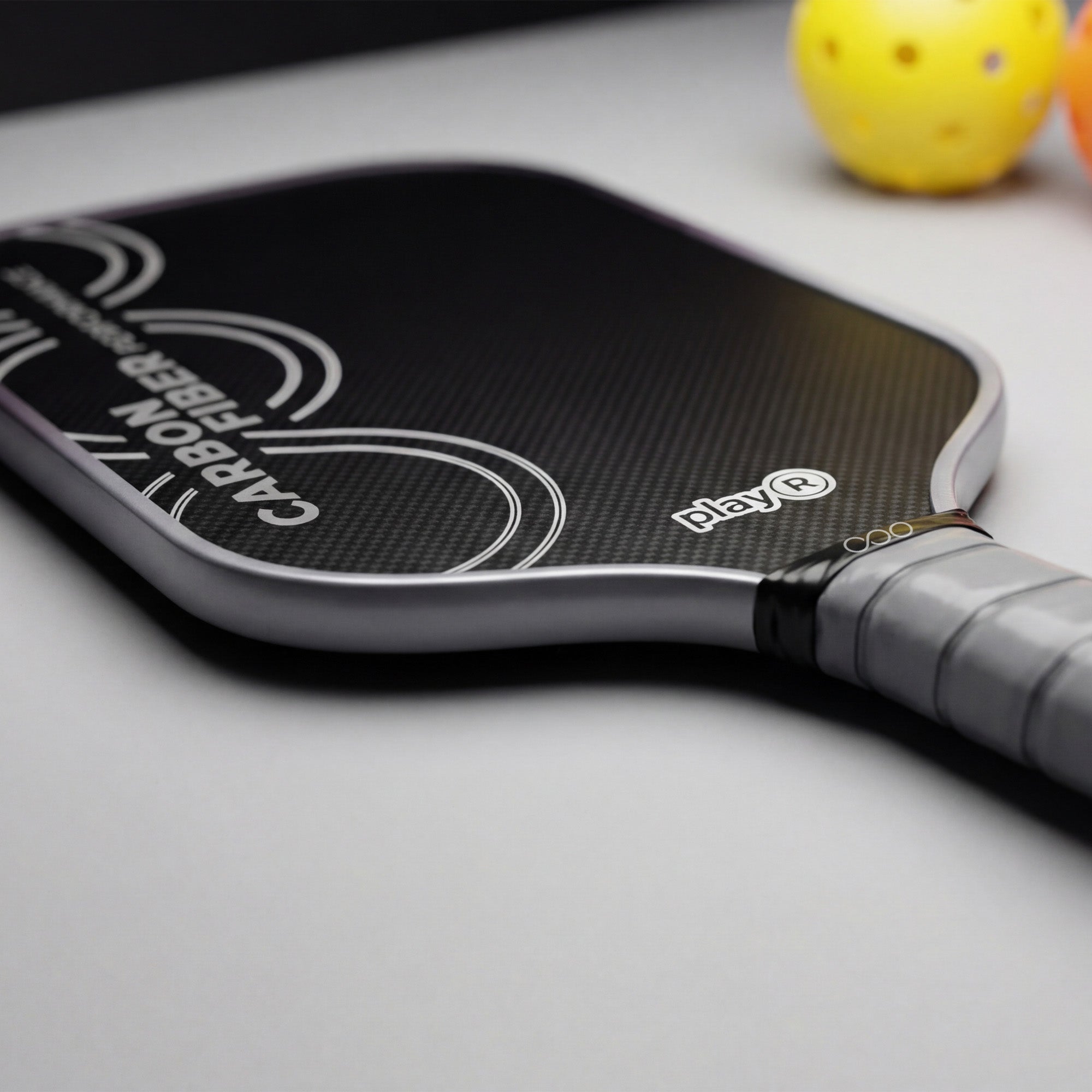 Pickleball Performance Carbon Fiber Paddle & TPE Ball  with Carry Bag Combo - Set of 4 Items Secondary image