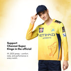 Chennai Super Kings Authentic Match Jersey IPL 2025 Adult Plain Long Sleeve