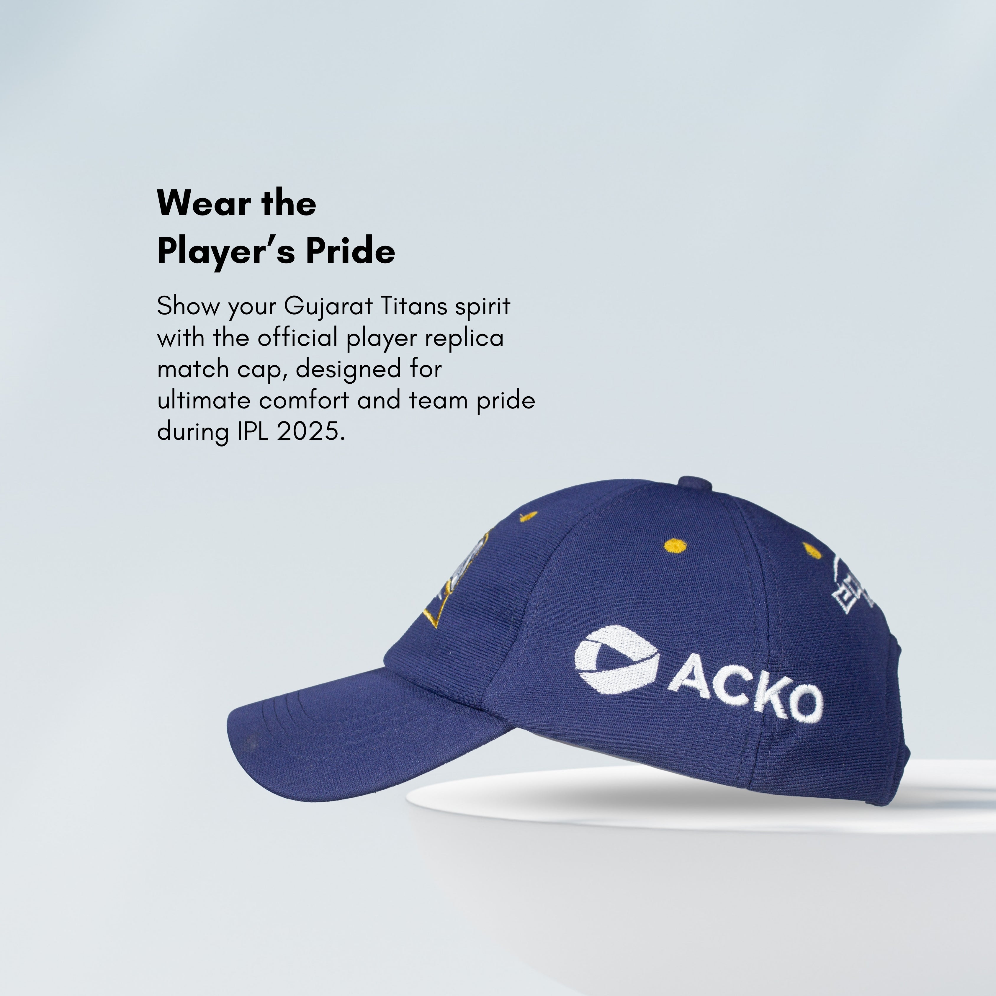 Gujarat Titans Official Player Replica Match Cap Secondary image