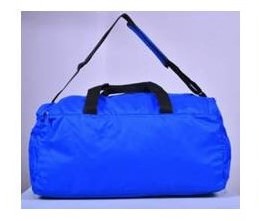 Adidas Men Adult Sports Gym Bag Blue Polyester for All Season