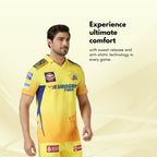 CSK Official Match Jersey 2024 - Dhoni 7 - Half Sleeve