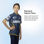 Gujarat Titans Official Replica Jersey IPL 2025 Kids Half Sleeve