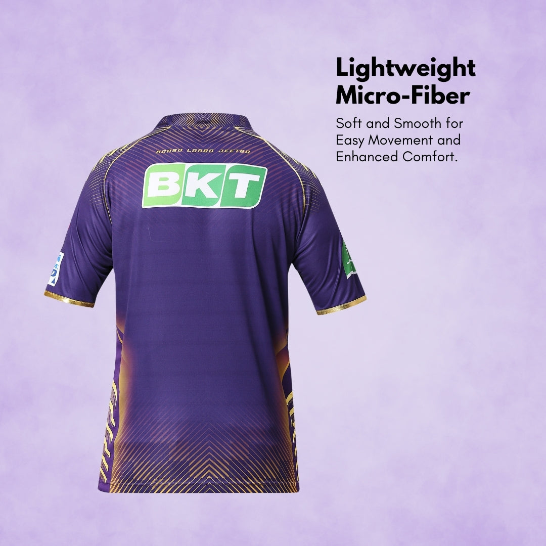 KKR Fan Jersey - Plain - Kids (Half Sleeve)