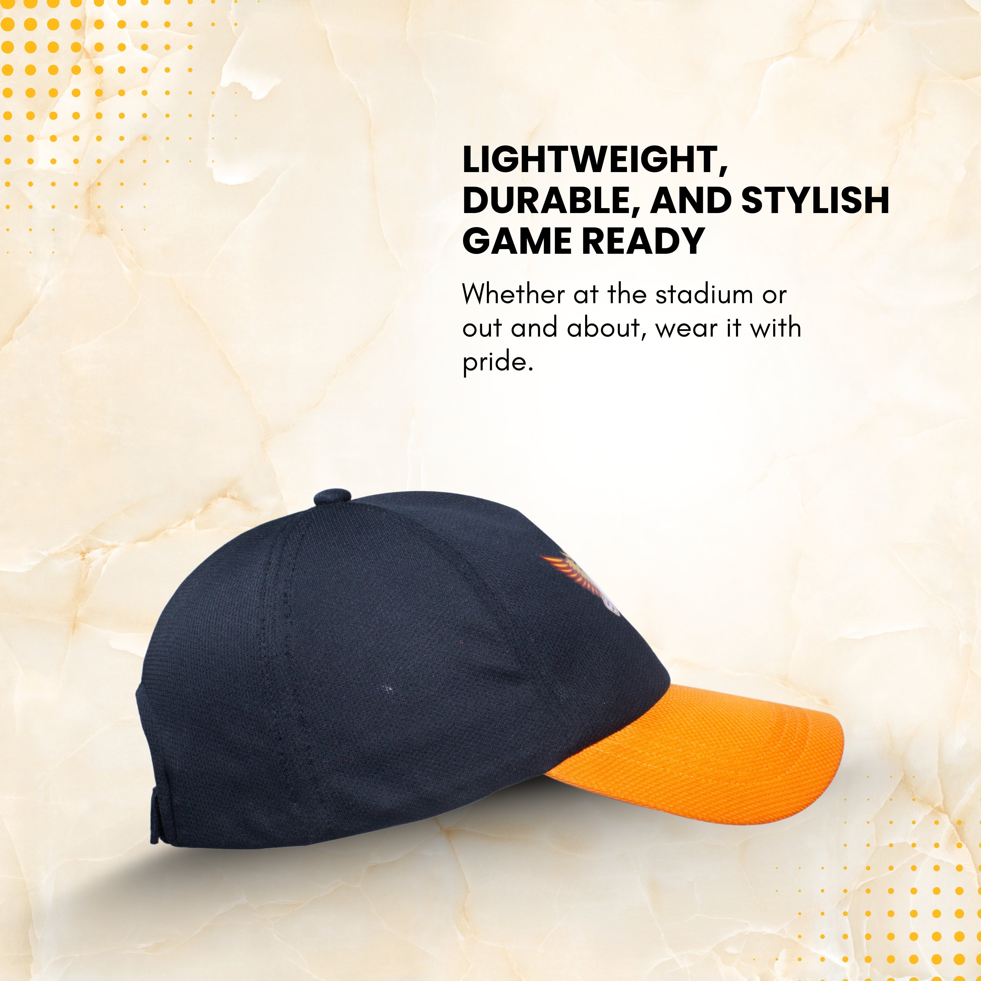 Sunrisers Hyderabad Authentic Fan Cap-03