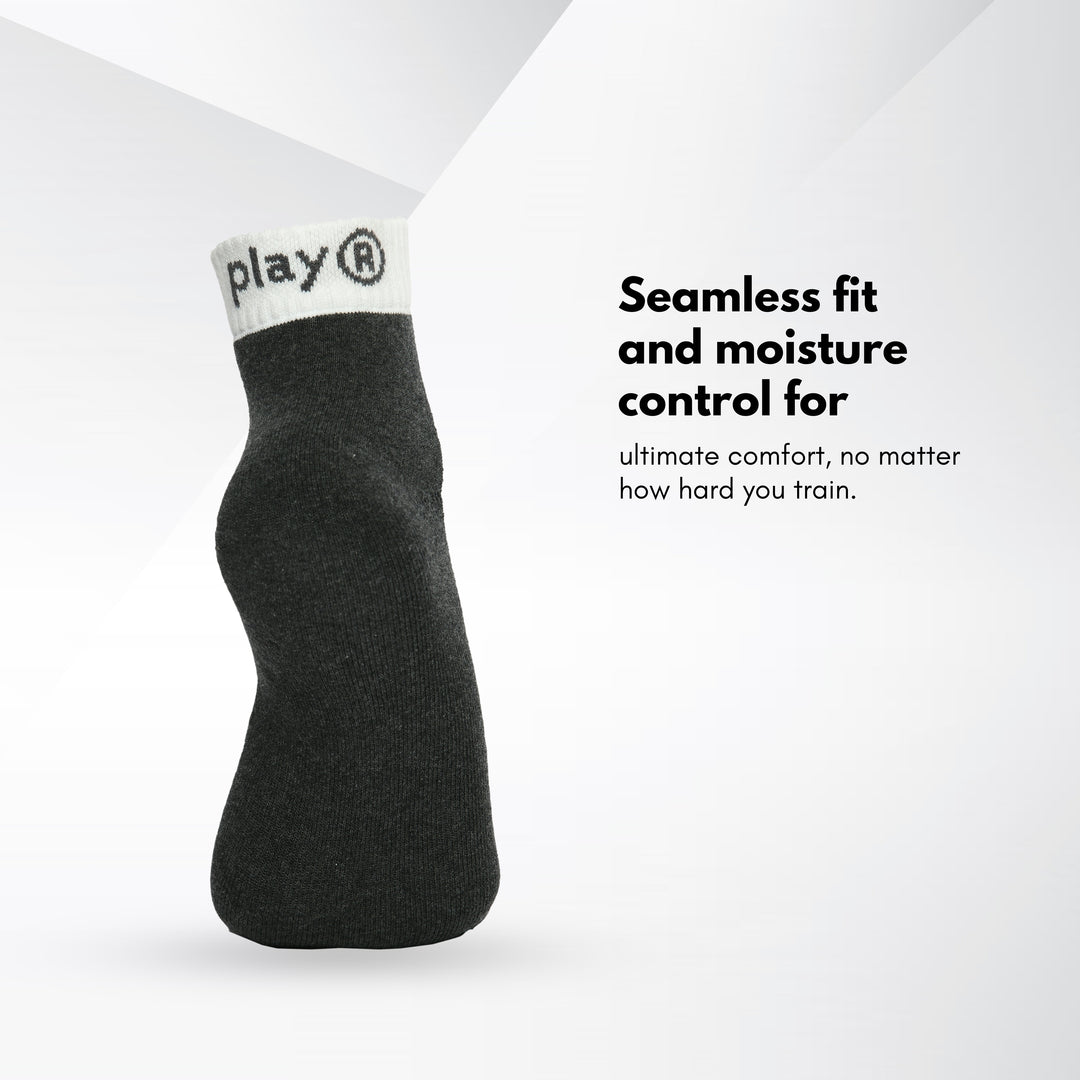 Men Ankle Socks White