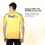 Chennai Super Kings Authentic Fan Jersey IPL 2025 Adult Plain Half Sleeve