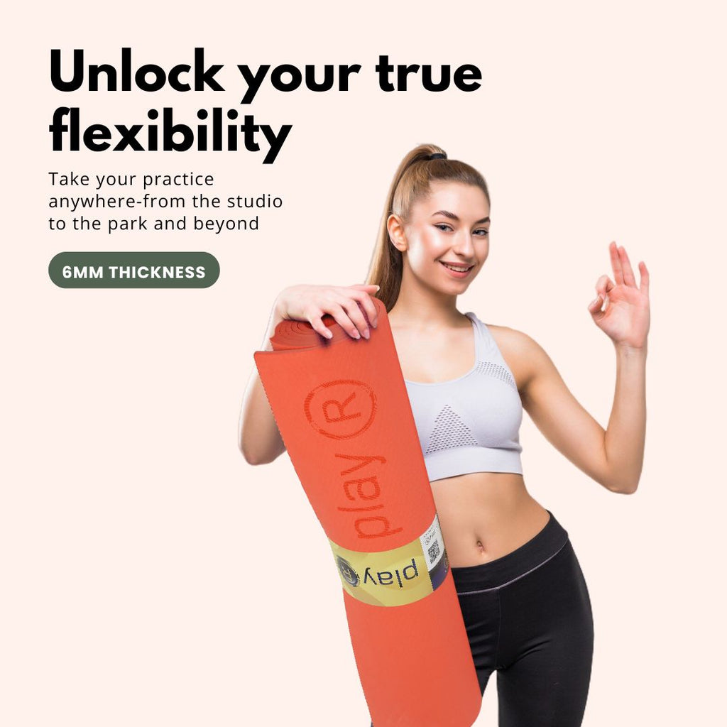 playR Yoga Mat 6 Mm