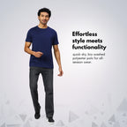 playR Men Solid Basico Tshirt