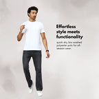 playR Men Solid Basico Tshirt