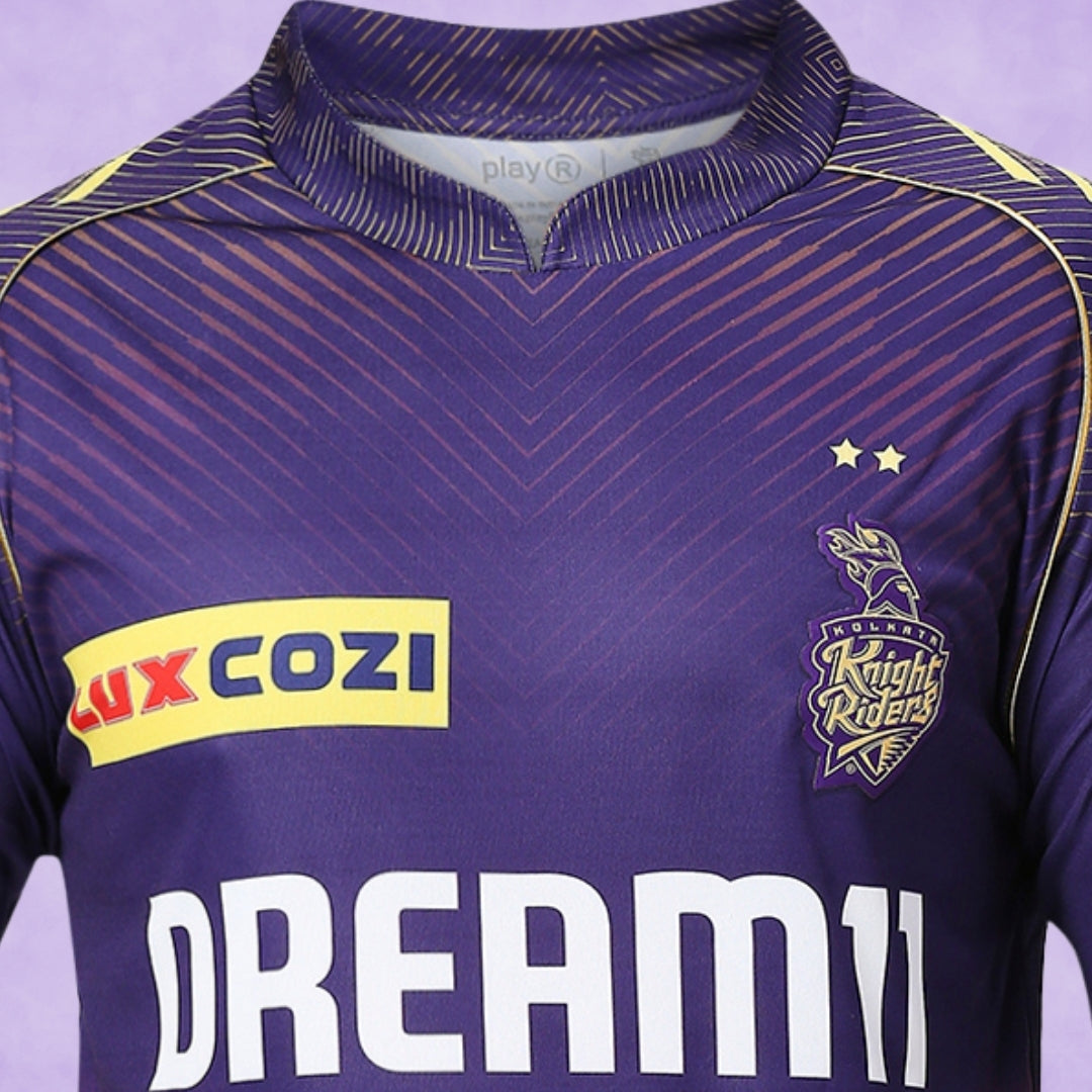 KKR Fan Jersey - Plain - Kids (Half Sleeve)