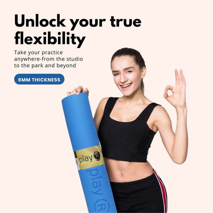 playR Yoga Mat 6 Mm