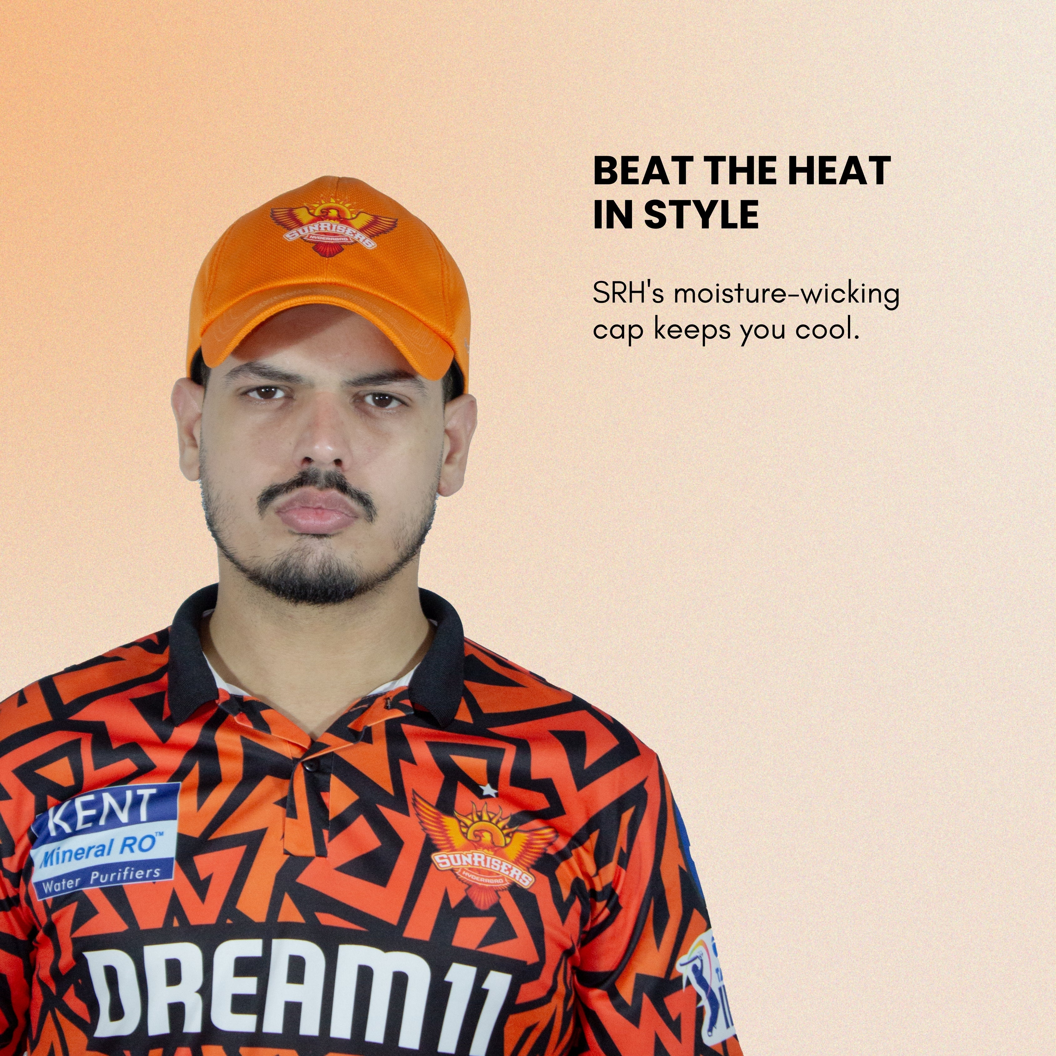 Sunrisers Hyderabad Authentic Fan Cap-01