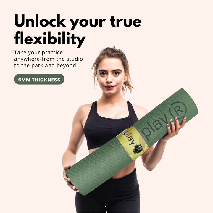 playR Yoga Mat 6 Mm