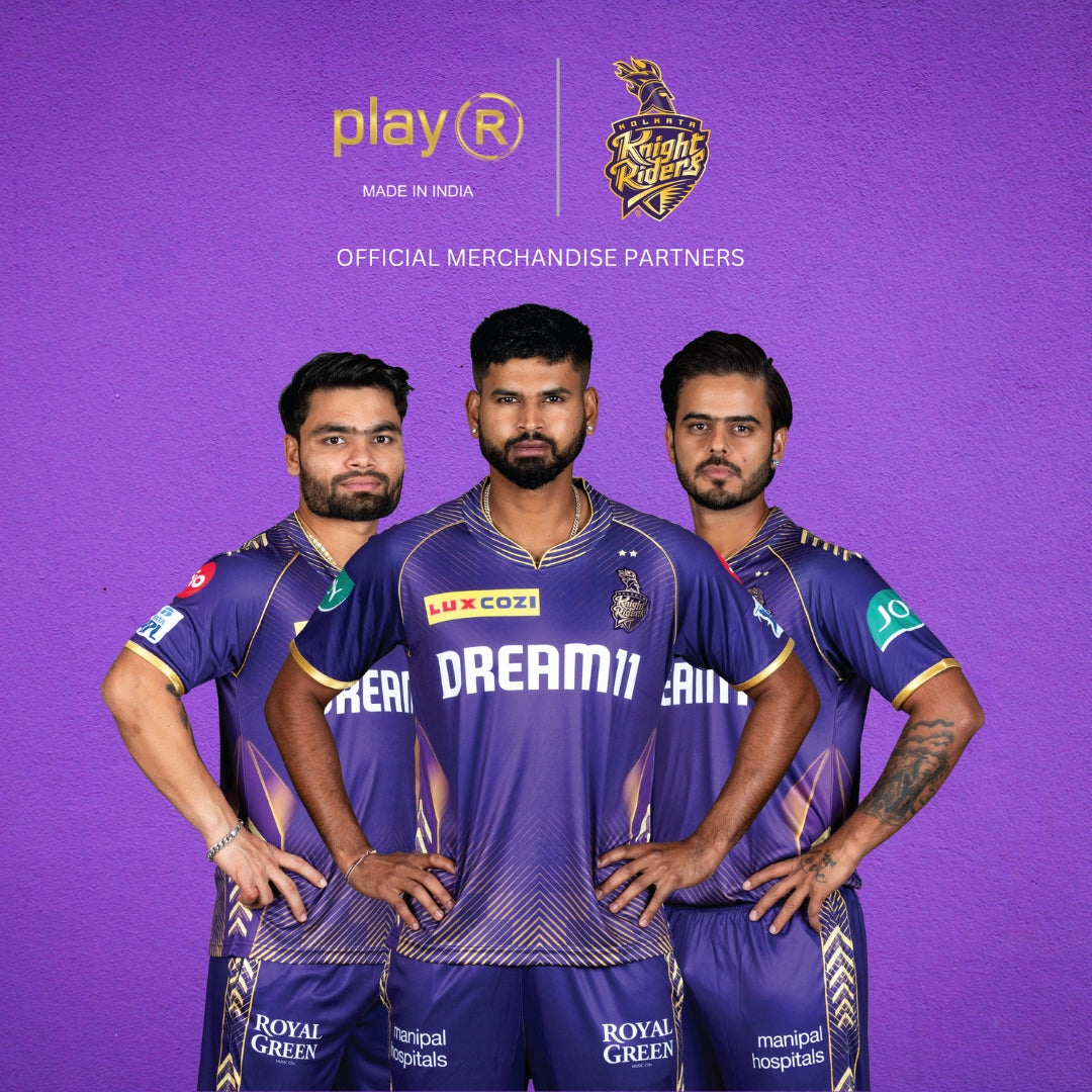 KKR Fan Jersey - Plain - Kids (Half Sleeve)