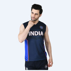 ICC Men Printed Regular Fit ICC-Tshirt