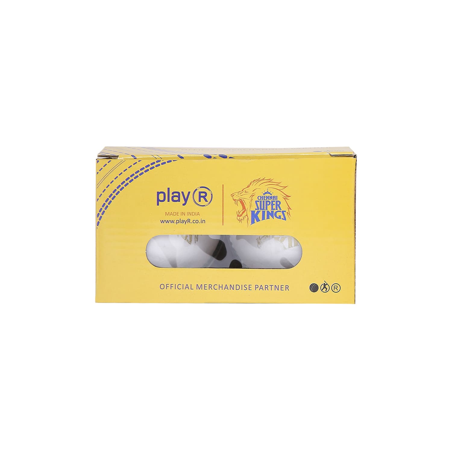 CSK Tournament Leather Ball - (Pack of 2)