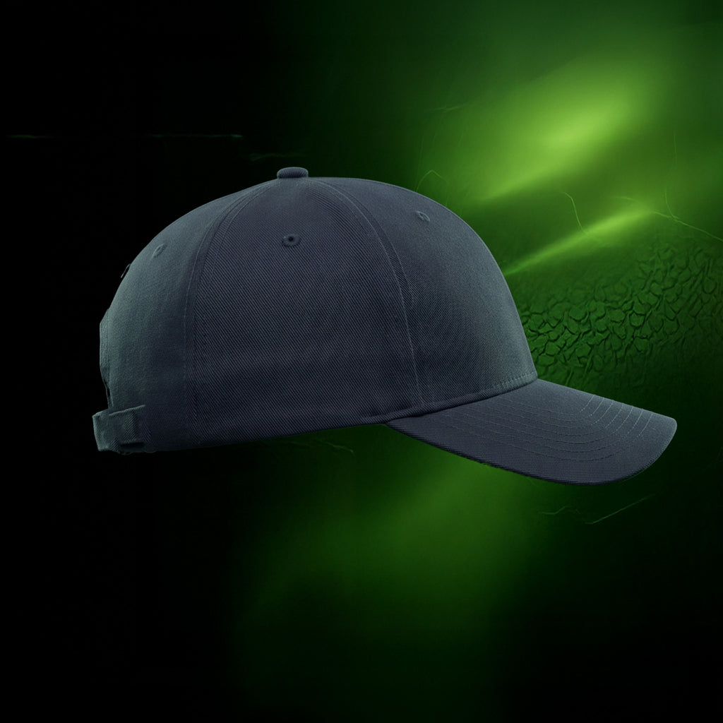 Seattle Orcas Match Cap in Grey - back view with adjustable strap