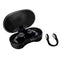 Adult Swimming Ear Plugs And Nose Clip Set Silicone — Black