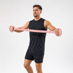 playR Silicon Puller Resistance Band 8-10 Kgs Pink