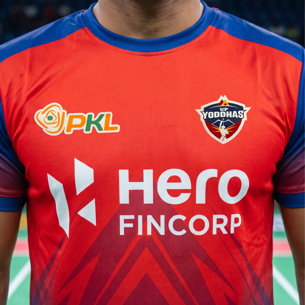 UP Yoddhas Fan Jersey PKL 2025 Adult Half Sleeve