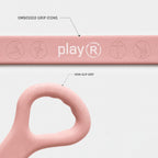playR Silicon Puller Resistance Band 8-10 Kgs Pink