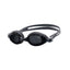 Adult Swimming Silicone PolyCarbonate Goggles Essentials UV Protection Anti Fog — Black Grey