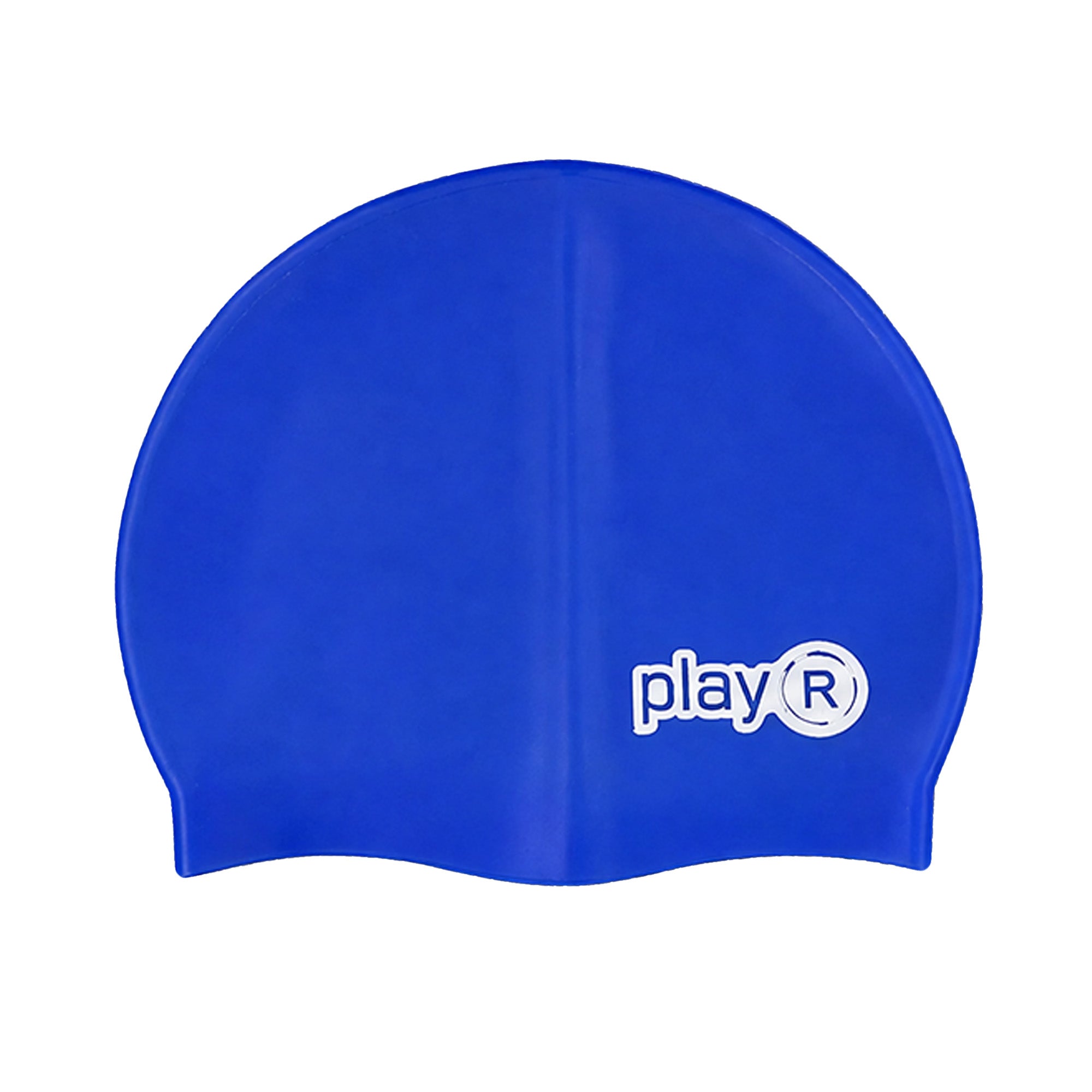 Adult Swimming Silicone Cap Performance — Blue Main image