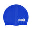 Adult Swimming Silicone Cap Performance — Blue