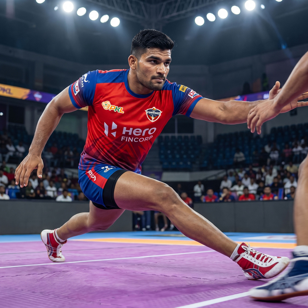 UP Yoddhas Fan Jersey PKL 2025 Adult Half Sleeve