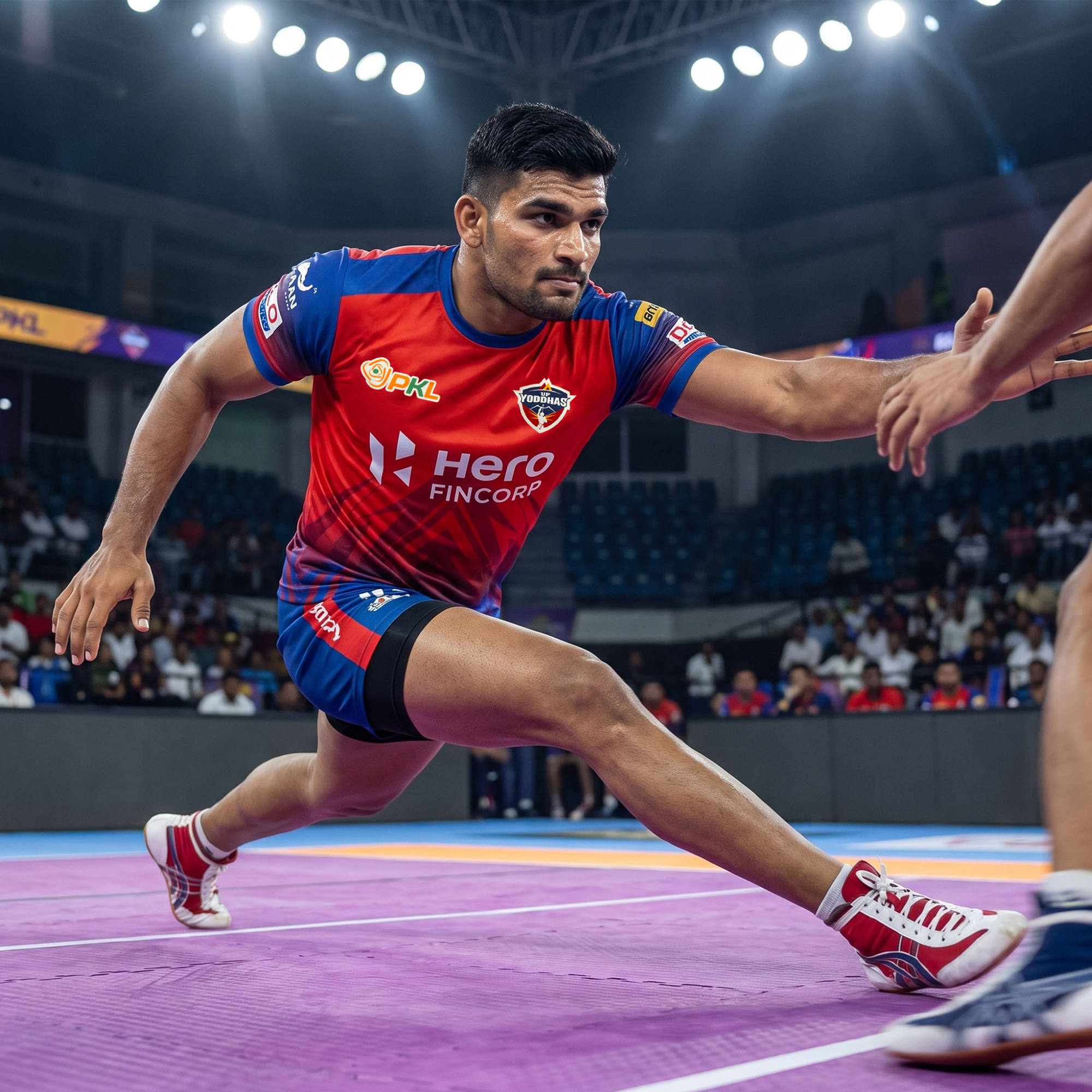 UP Yoddhas Fan Jersey PKL 2025 Adult Half Sleeve