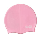 Adult Swimming Silicone Cap Performance — Pink
