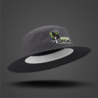 Seattle Orcas Match Hat in Grey - close-up of team branding